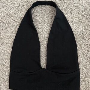 Wild Fable Black Halter Top